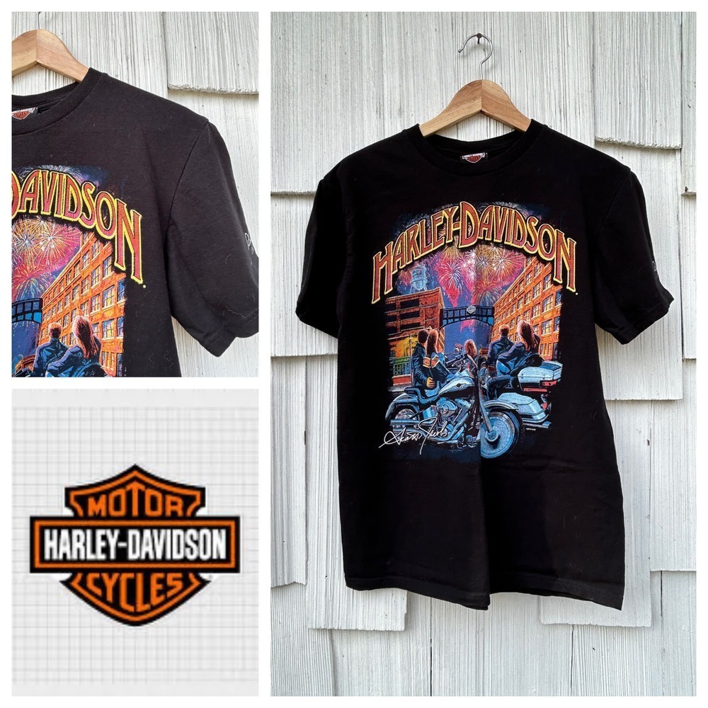 Harley Davidson Limited Edition Scott Jacobs Lynchburg T Shirt‎ M